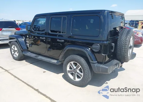 2018 Jeep Wrangler Unlimited Sahara 4X4 from USA, damaged, VIN 1C4HJXEN0JW199580